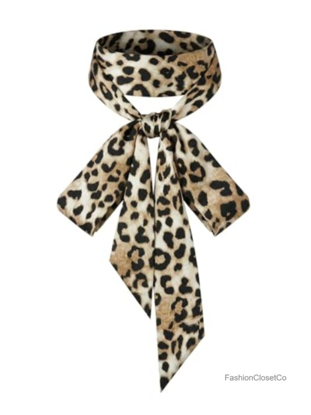 Silky Skinny Scarf for Hair Neck Belt Purse Gift Set